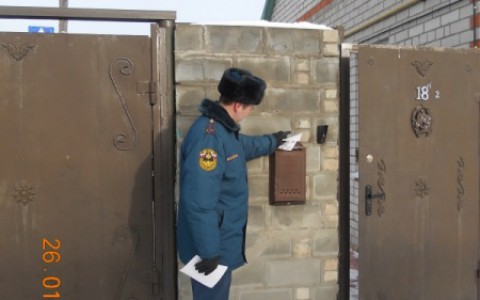 МЧС-ники провели профилактический рейд в Ленинском районе Владимира