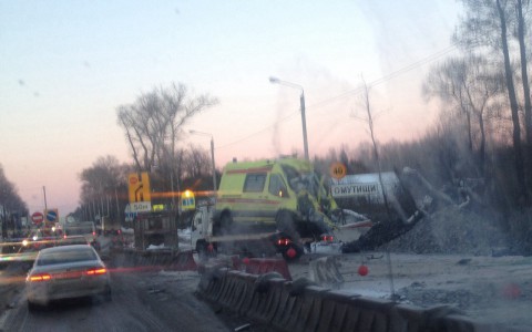 В машине "Скорой", которая попала в ДТП, находился двухмесячный ребенок