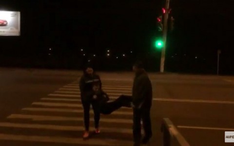 Владимирские дети рискуют жизнью, играя во флеш-моб "Беги или умри!"