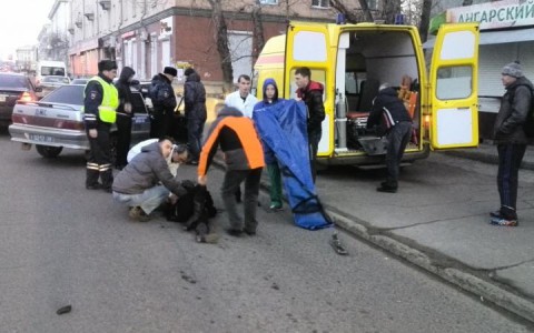 В Гусь-Хрустальном на "зебре" сбили женщину с ребенком на руках