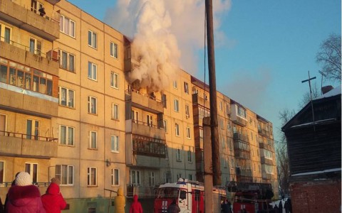 В Оргтруде произошел сильный пожар с жертвами