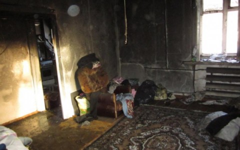 Ковровчанин на пожаре спас семью