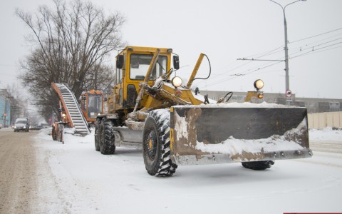 На улицы Владимира вышел целый штаб спецтехники