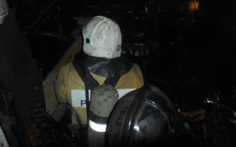 Утром в понедельник на улице Гастелло случился пожар