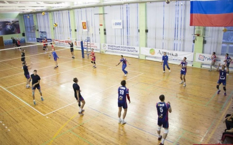 Волейбольный клуб «Владимир» одержал первую победу в финале