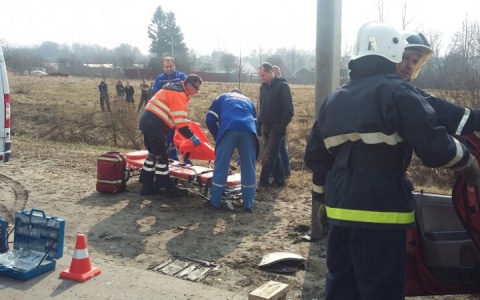 В Суздальском районе столкнулись две легковушки