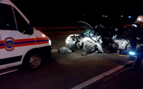 Под Владимиром столкнулись две иномарки