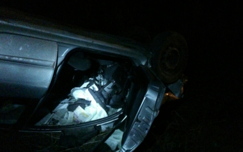 Из-за выпавшего снега в области произошло сразу несколько крупных аварий