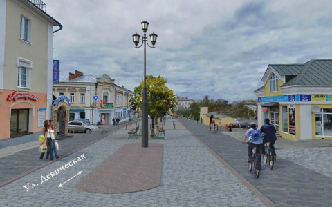 Одна из центральных улиц Владимира станет пешеходной