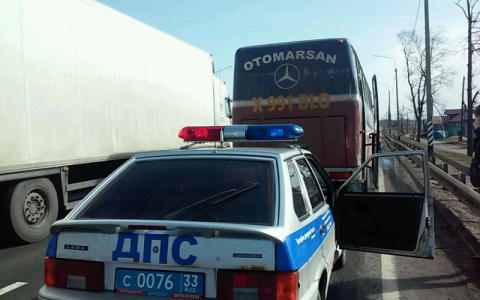 Под Гороховцом столкнулись два автобуса