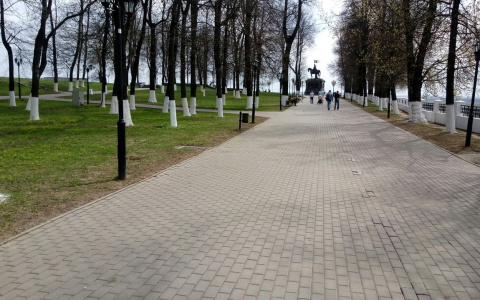 Парк имени Пушкина лишился удобств (фото)