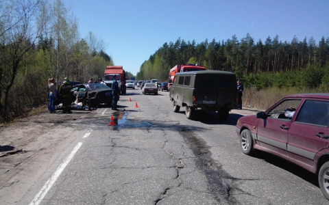 В Гусь-Хрустальном районе случилась страшная авария с двумя погибшими
