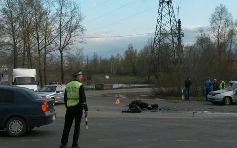 В Кольчугино пьяный водитель сбил мотоциклиста и скрылся с места ДТП