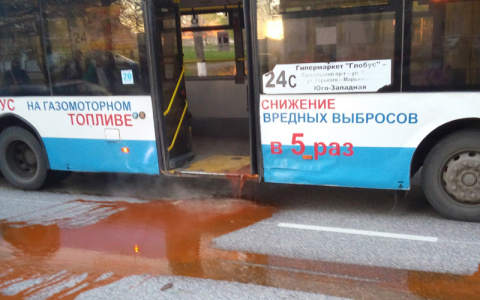 Во Владимире пассажиров 24-го автобуса окатило горячим тосолом