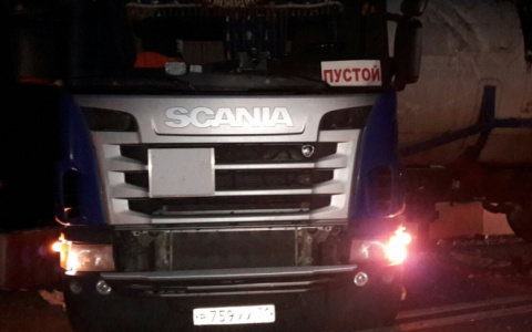 При столкновении двух фур в Собинском районе пострадал человек