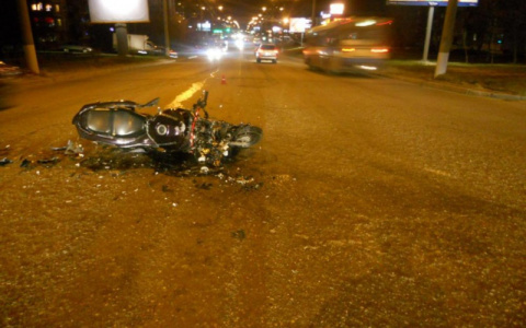 В Лакинске сбили 17-летнего мотоциклиста