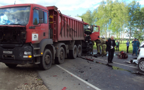 Во Владимирской области произошло ДТП с участием пяти автомобилей