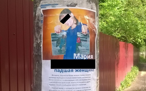 Озлобленная жительница Владимира расклеила объявления о похотливости своей соперницы