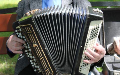 Владимирский уличный баянист рассказал о конкурентах и китайских поклонниках