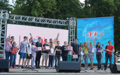 Владимирцы отметили День России (фото)