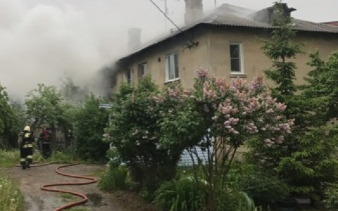 Ночью во Владимире произошел пожар: пострадала женщина