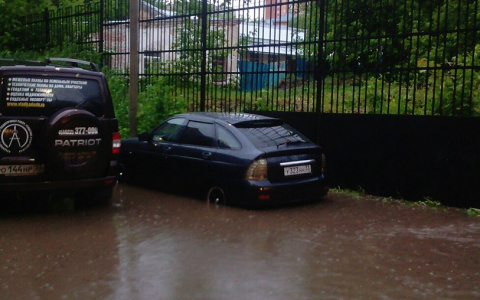 Владимирцы поделились фотографиями разбушевавшейся стихии