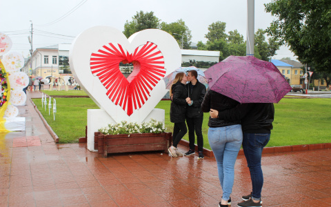 Муром утопает в дождях и любви (фото)