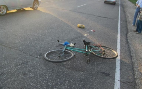 На Погодина сбили 13-летнего велосипедиста