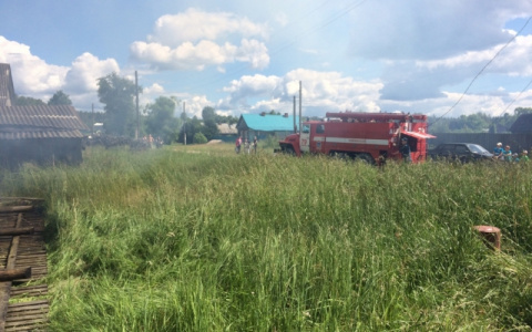 Женщина погибла во время страшного пожара в Судогодском районе