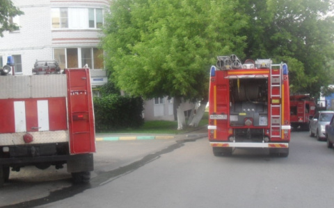 На улице Большие Ременники 11 спасателей тушили пожар в многоэтажке