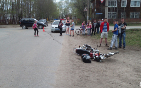 В Юрьев-Польском несовершеннолетний мотоциклист сбил двух подростков