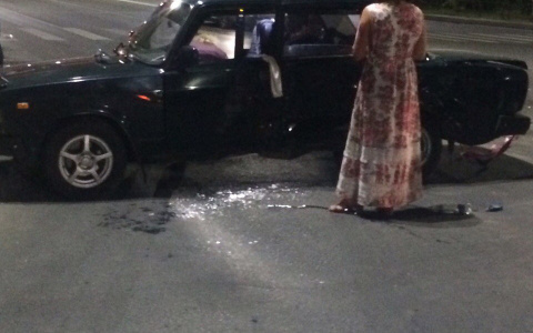 Ночью пьяная автоледи устроила ДТП на одной из центральных улиц Владимира