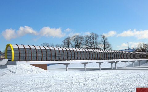 В следующем году над Лыбедью появится мост, протяженностью 125 метров