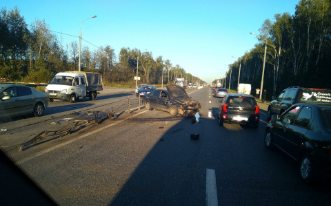 Жуткое ДТП под Петушками заставило водителей содрогнуться (видео)