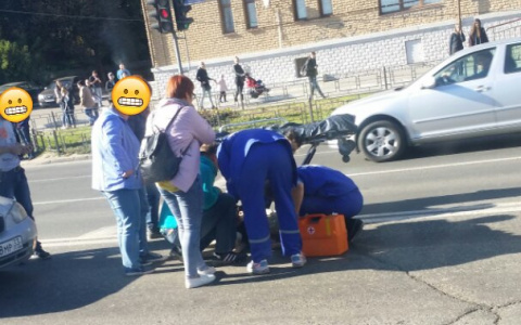 На Добросельской сбили 12-летнюю девочку