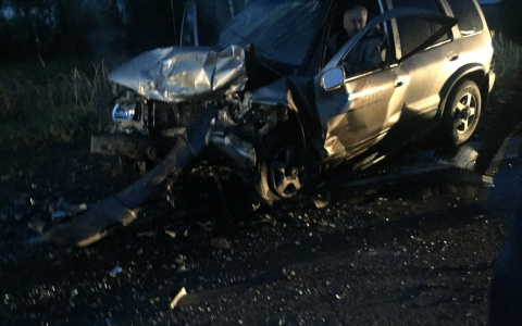 ДТП на трассе Владимир-Кольчугино: автомобили разлетелись "в щепки"