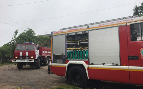 В жилом доме на улице Добросельской случился пожар