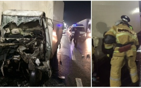 Ужасное ДТП произошло сегодня ночью на трассе М-7 под Вязниками