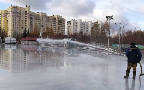 Первый владимирский каток начнет работу в последние выходные октября