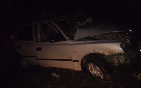 В полночь в Вязниковском районе произошла страшная авария