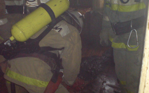 Во Владимире на проспекте Строителей случился пожар