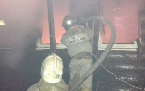 В Гороховецком районе на месте пожара обнаружены трупы мужчины и женщины