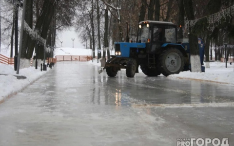 Открытые катки города Владимира начнут работу не ранее, чем через 2 недели