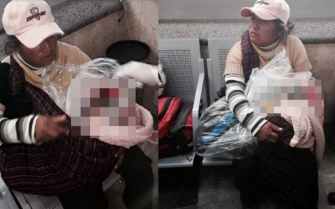 Мировые новости: Мать вынуждена была везти в автобусе мертвого младенца, завернутого в пакет