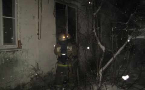 В Муроме во время пожара пострадали двое детей