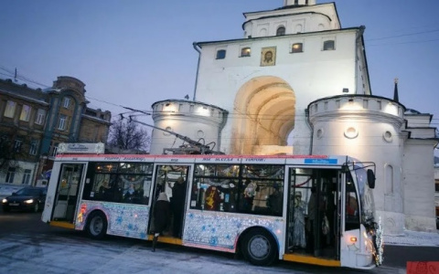 Организованы бесплатные маршруты общественного транспорта в новогоднюю ночь