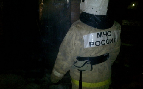 В Коврове во время пожара спасатели обнаружили труп