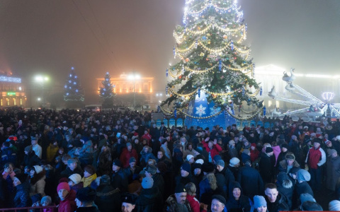 Новый 2018 год на улицах Владимира отметили почти 60 000 человек