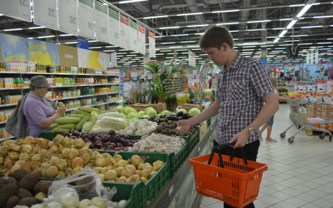 Владимирцы стали свидетелями неприятного зрелища в одном из гипермаркетов (фото)