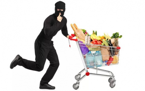 Житель Кольчугино "под шумок" воровал еду в новогодние праздники